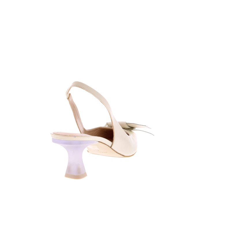 Mii slingbacks ecru 4
