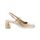 Zinda slingbacks goud 1