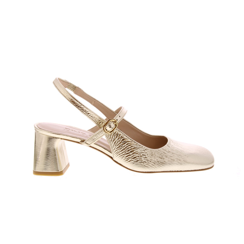 Zinda slingbacks goud 1