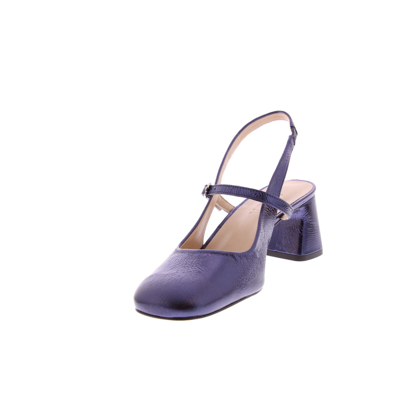 Zinda slingbacks bleu 3