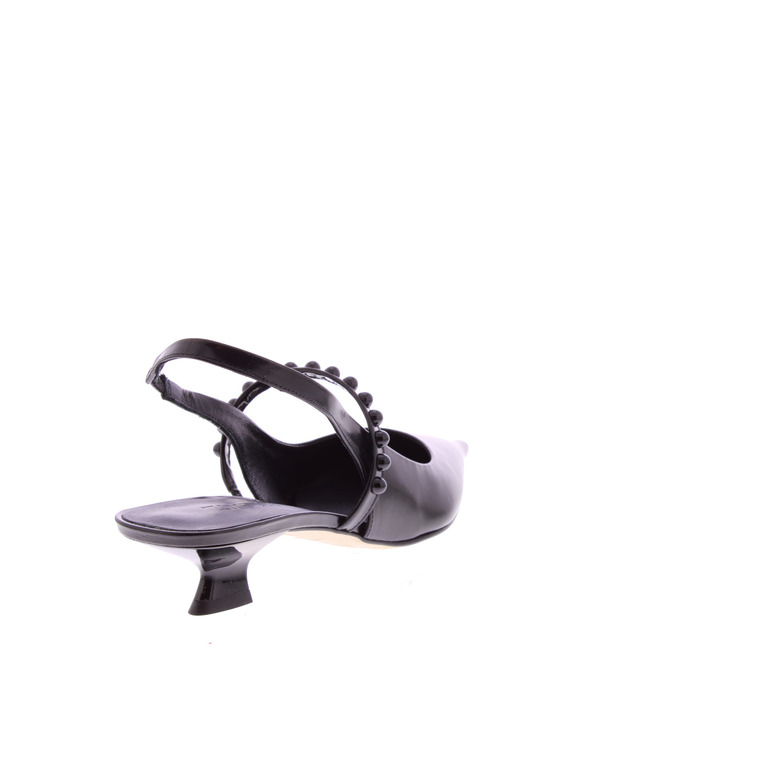 Zinda slingbacks zwart 4