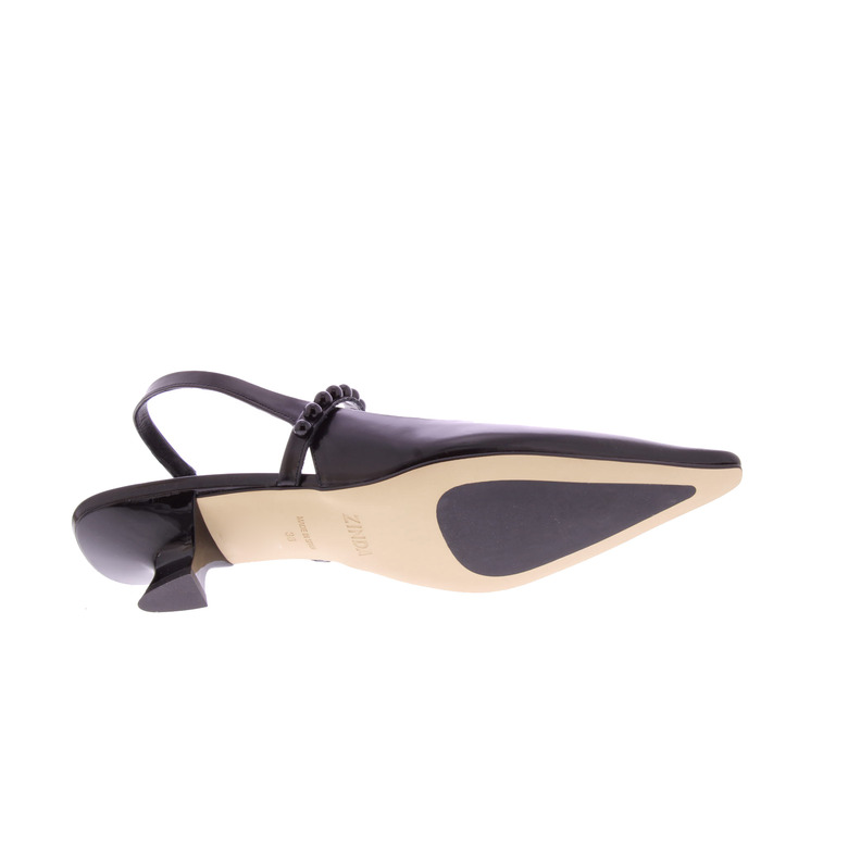 Zinda slingbacks zwart 5
