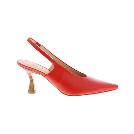 Zinda slingbacks rood
