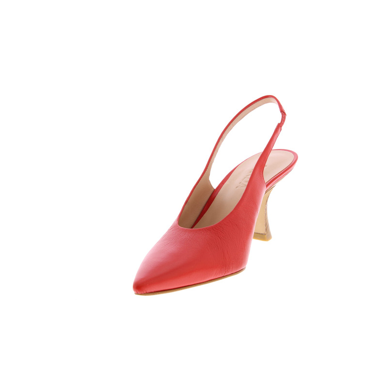 Zinda slingbacks rood 3