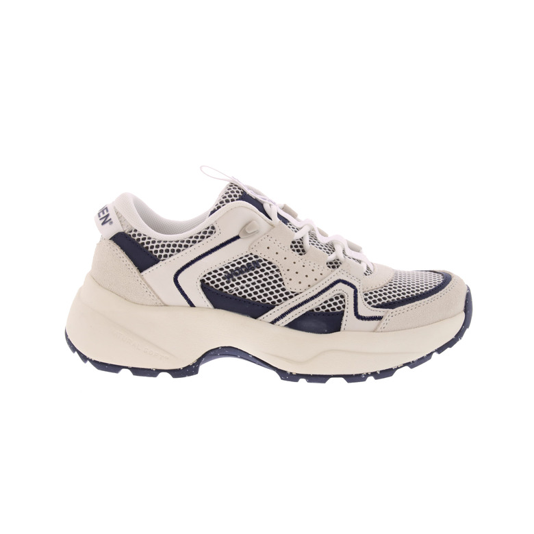 Woden sneakers blauw 1