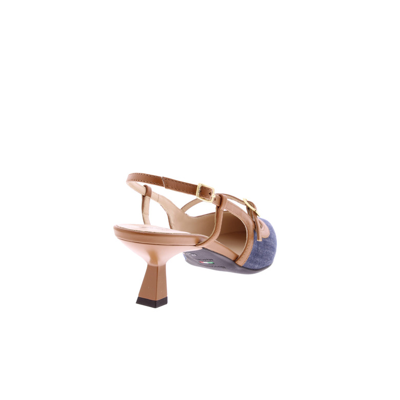Nero Giardini slingbacks blauw 4