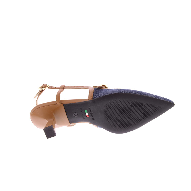Nero Giardini slingbacks blauw 5