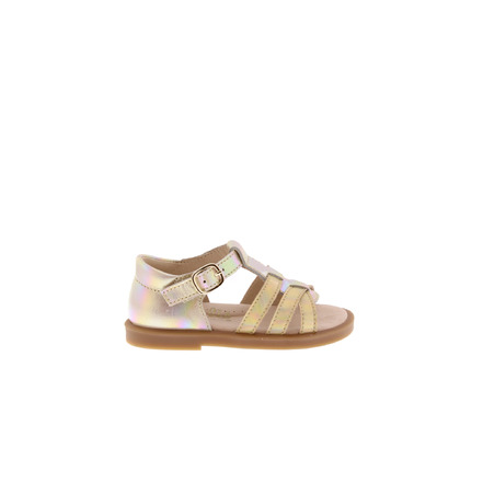 Beberlis sandalen goud
