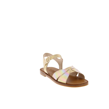 Beberlis sandalen goud