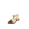 Beberlis sandalen goud 3