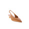 Julie Dee slingbacks cognac 2