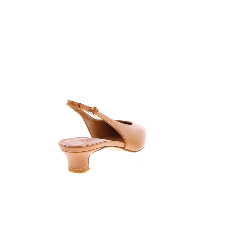 Julie Dee slingbacks cognac 4