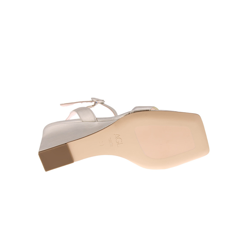 Agl sandalen gold 5