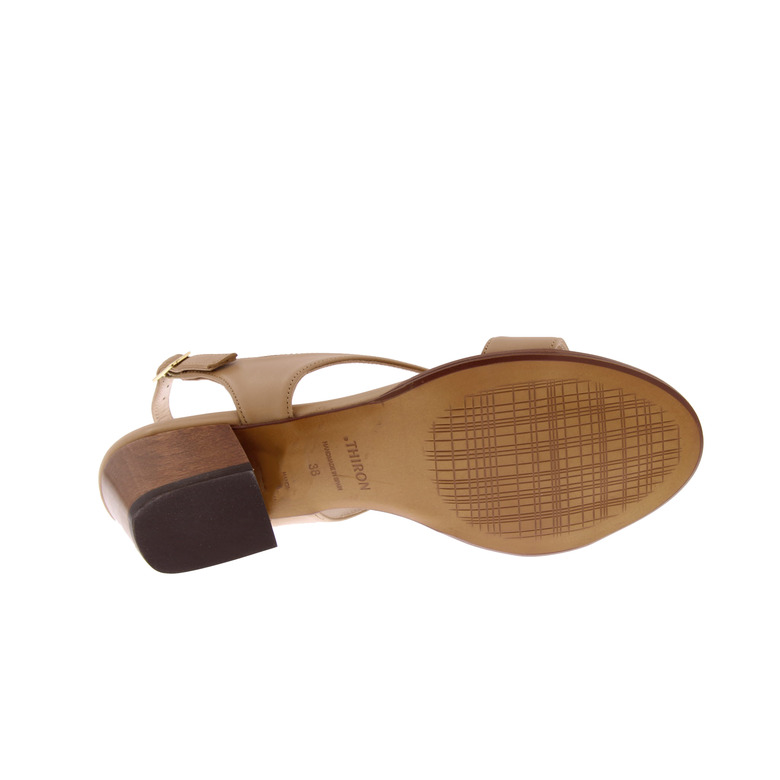 Thiron sandales camel 5