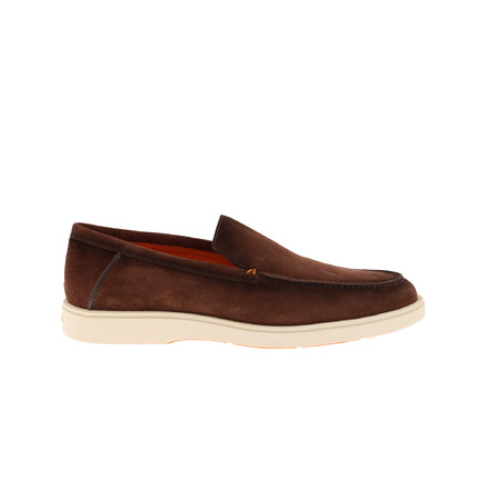 Santoni mocassins & loafers bruin