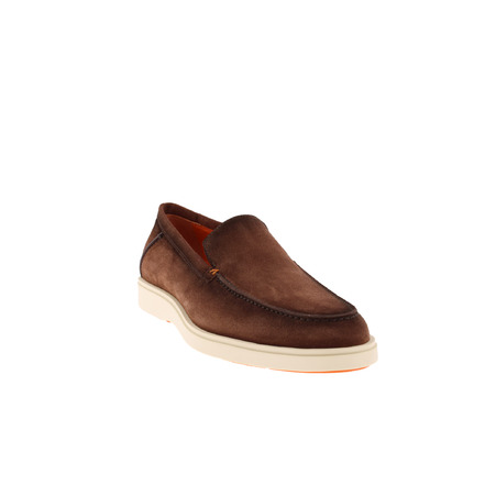 Santoni mocassins et loafers brun