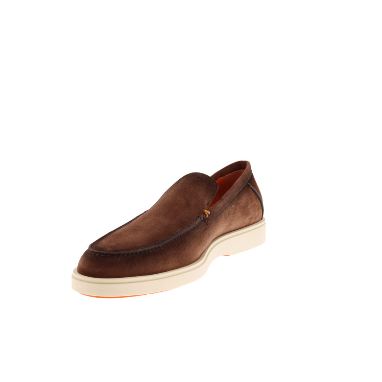 Santoni mocassins & loafers bruin 3