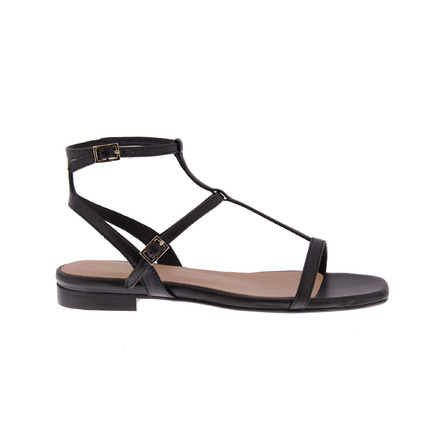 Malori&del Prete 94 sandalen zwart