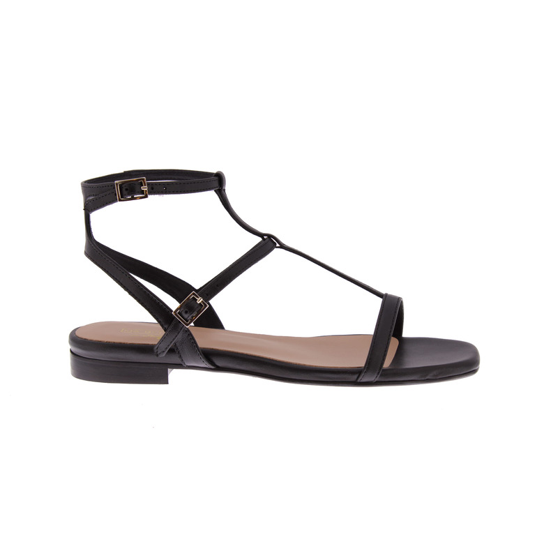 Malori&del Prete 94 sandalen schwarz 1