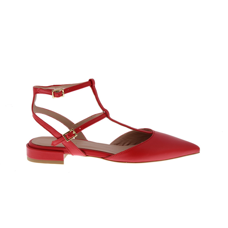 Malori&del Prete 94 slingbacks red 1