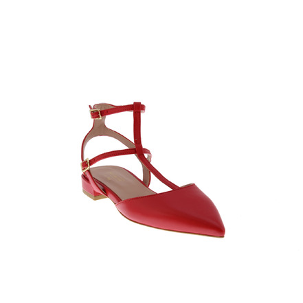 Malori&del Prete 94 slingbacks rood
