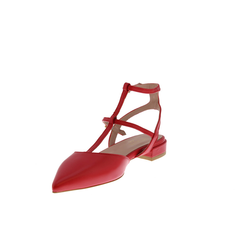 Malori&del Prete 94 slingbacks red 3