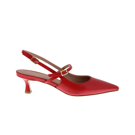 Malori&del Prete 94 slingbacks rood