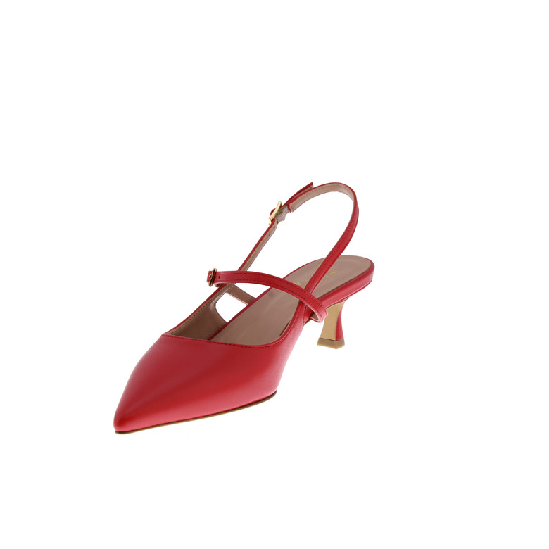 Malori&del Prete 94 slingbacks red 3