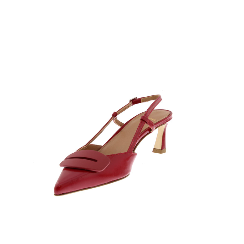 Chantal1962 slingbacks rood 3