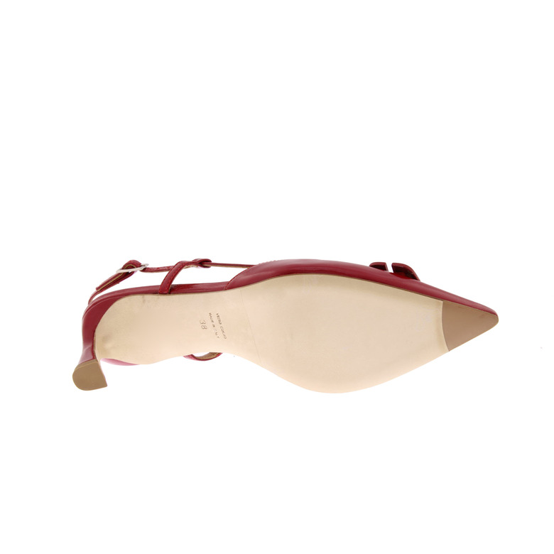 Chantal1962 slingbacks rood 5