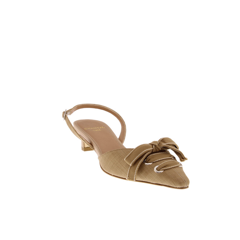 Chantal1962 slingbacks bruin 2
