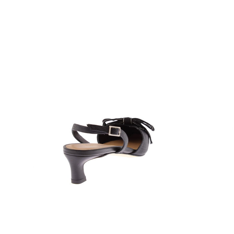 Chantal1962 slingbacks zwart 4