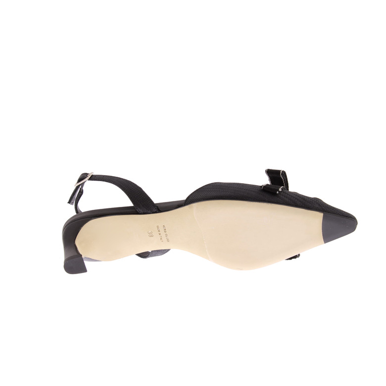 Chantal1962 slingbacks zwart 5