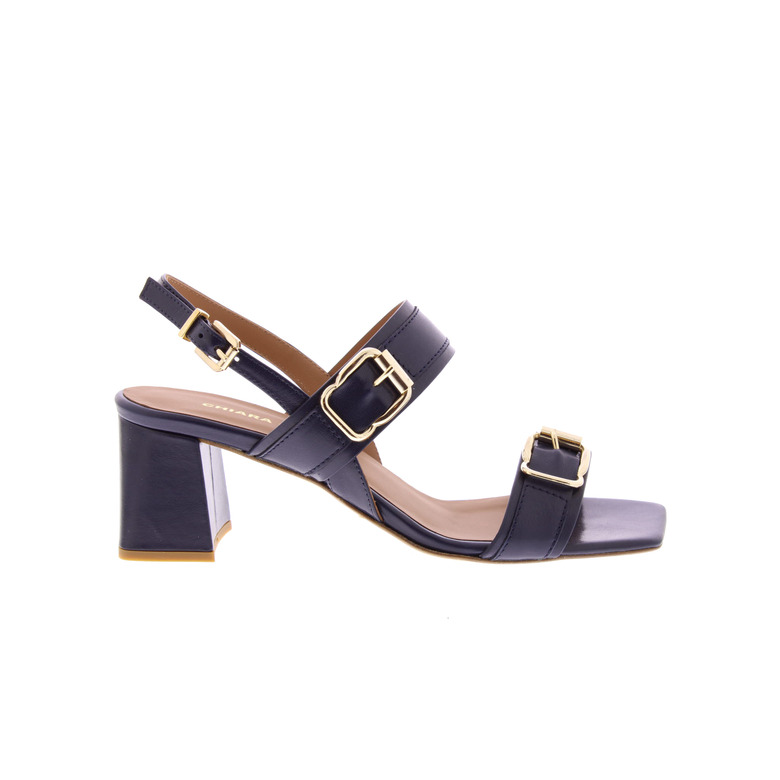 Chiara Carrino sandalen blauw 1