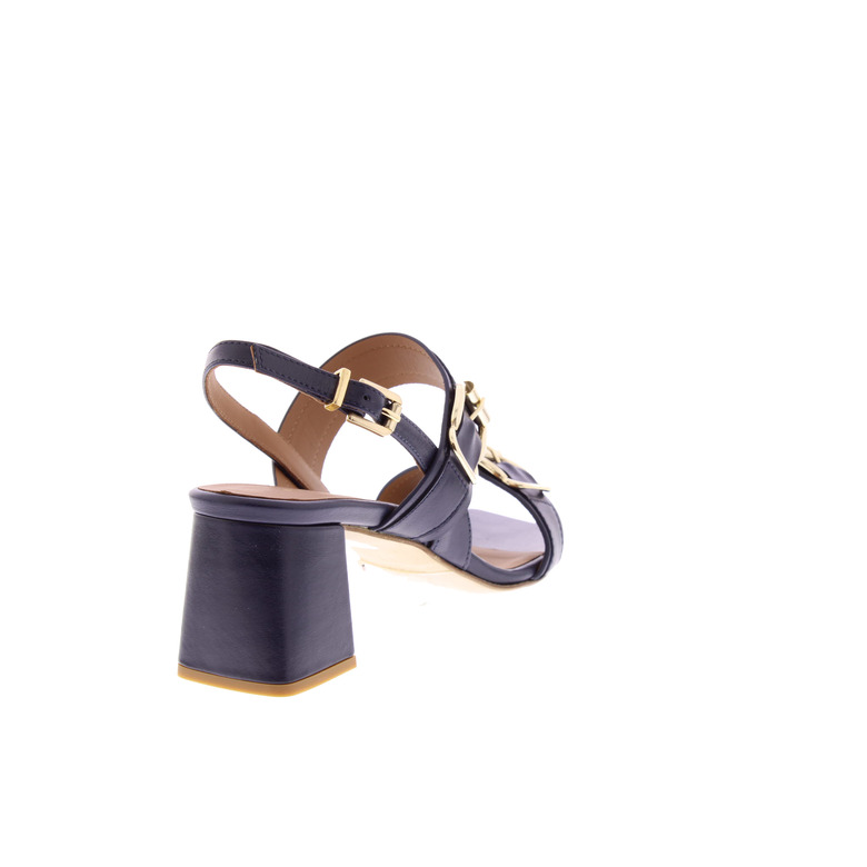 Chiara Carrino sandalen blauw 4