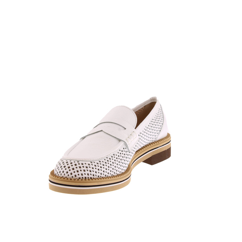 Pertini mocassins et loafers blanc 3