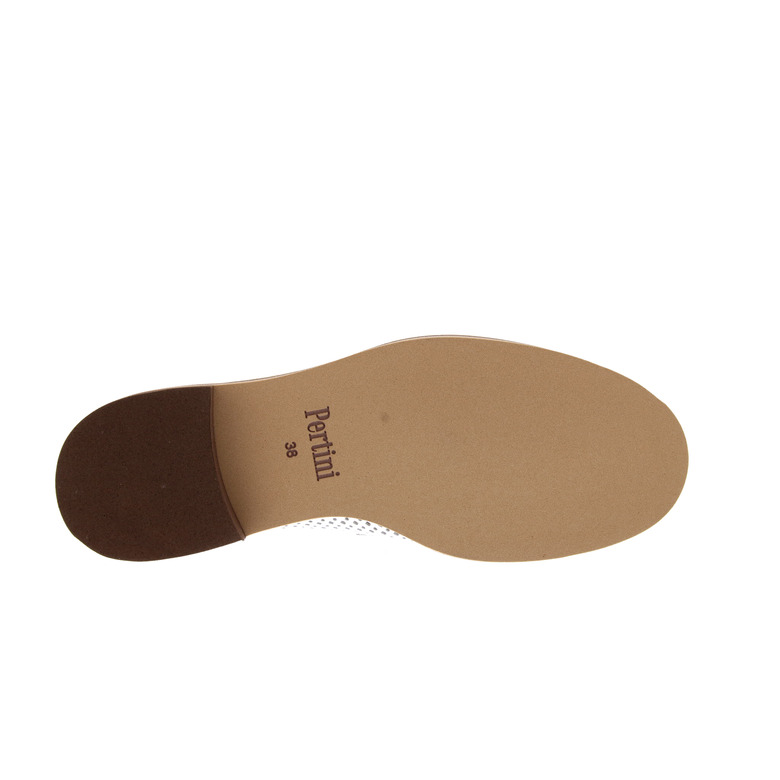Pertini mocassins et loafers blanc 5