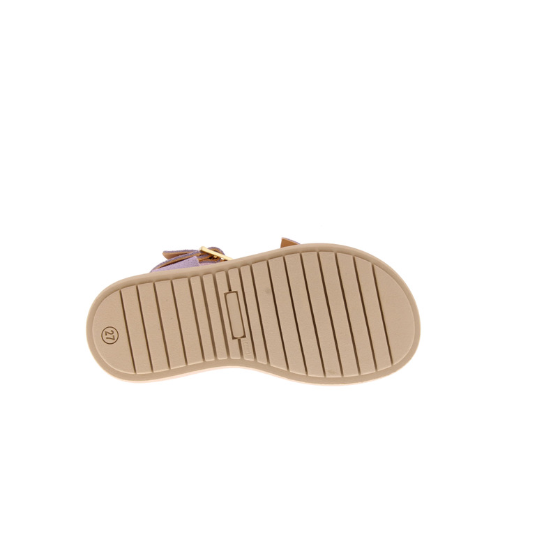 Ocra sandalen paars 5