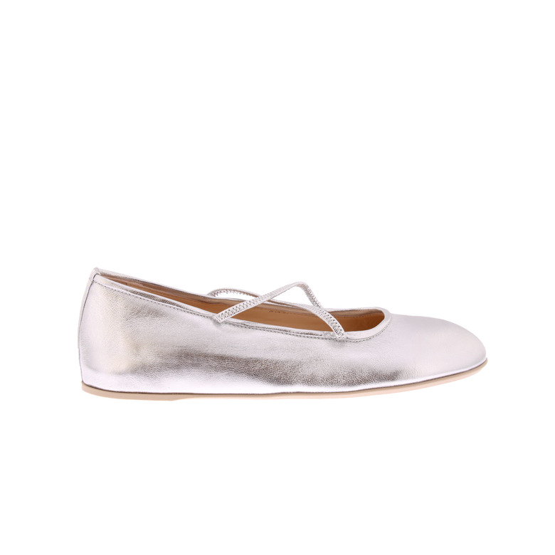Agl ballerinas silber 1