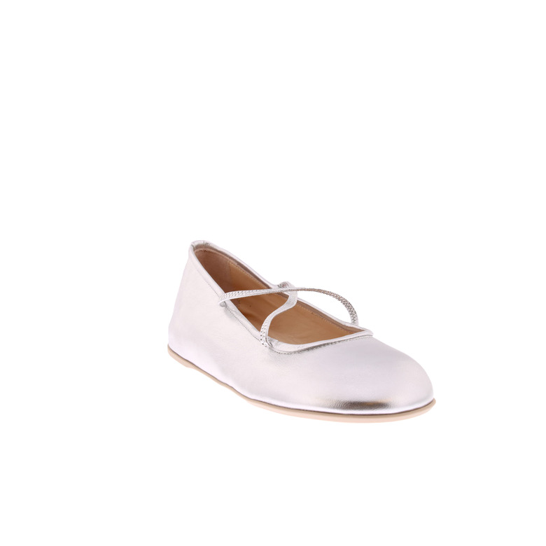 Agl ballerinas silber 2