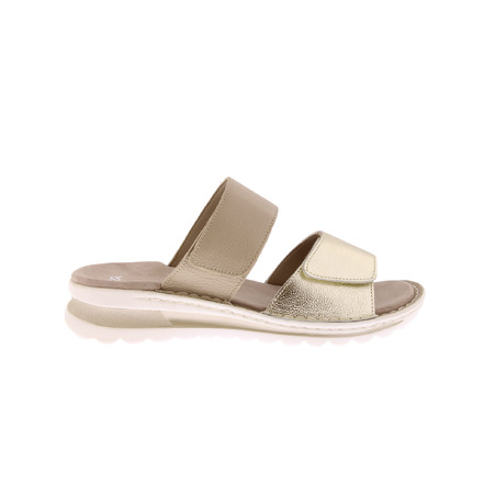 Ara slippers goud