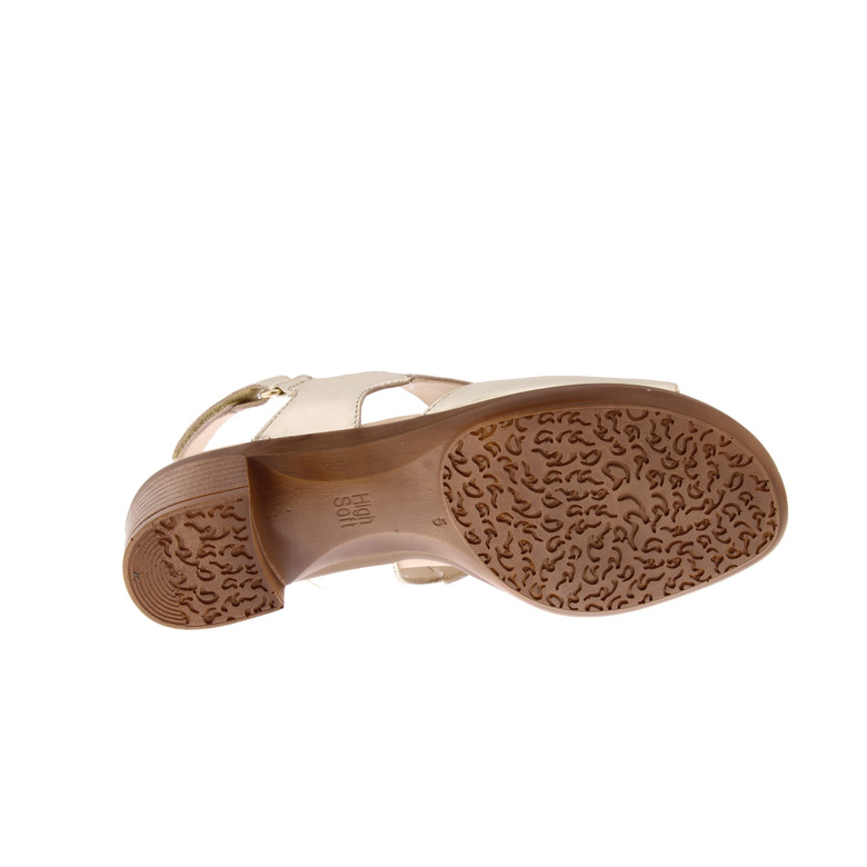 Ara sandals gold 5