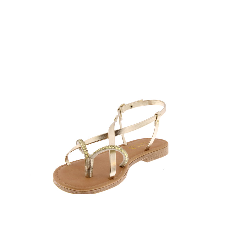 Scapa sandalen gold 3
