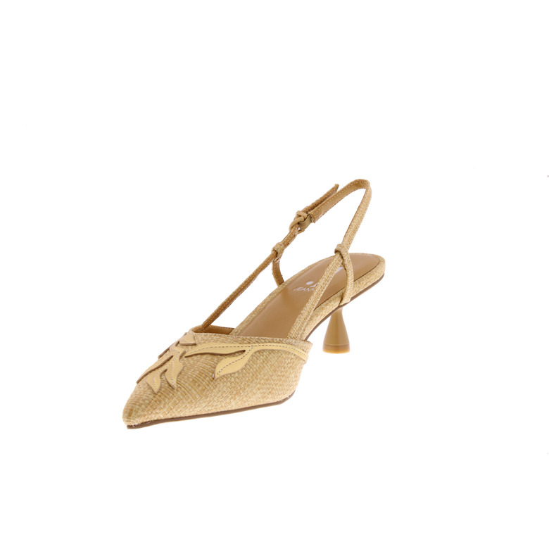 Jeannot slingbacks bruin 3