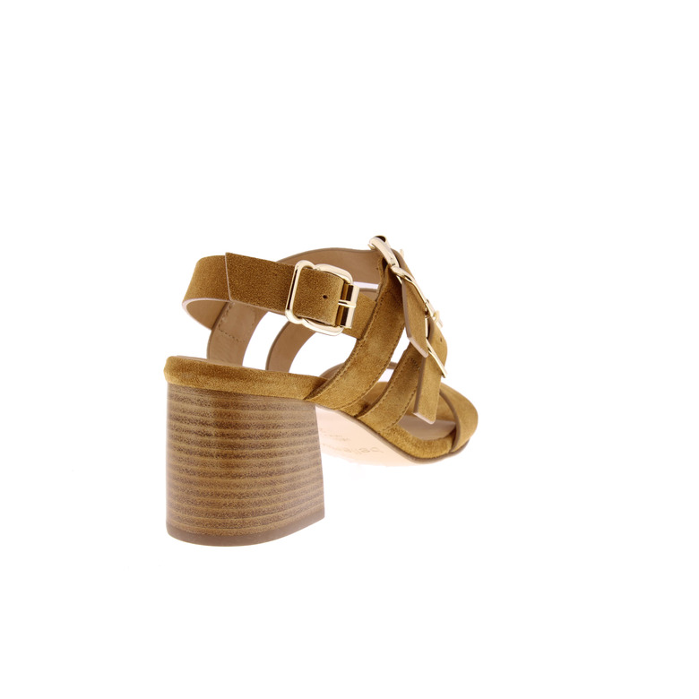 Laura Bellariva sandalen cognac 4