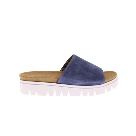 Gabor slippers blauw