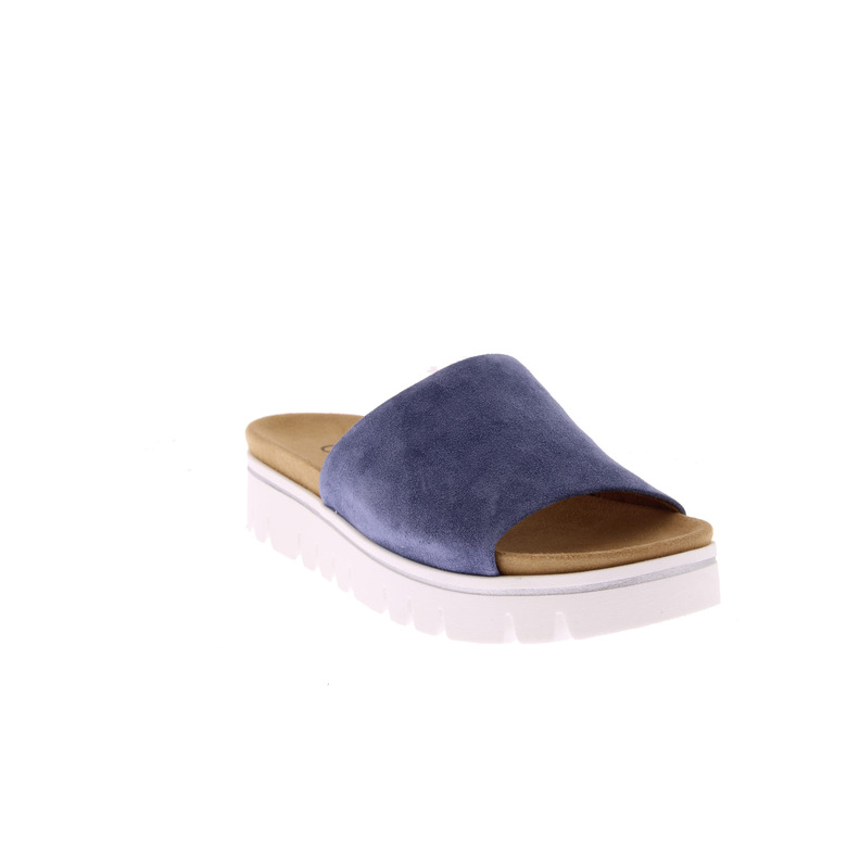 Gabor slippers blauw 2