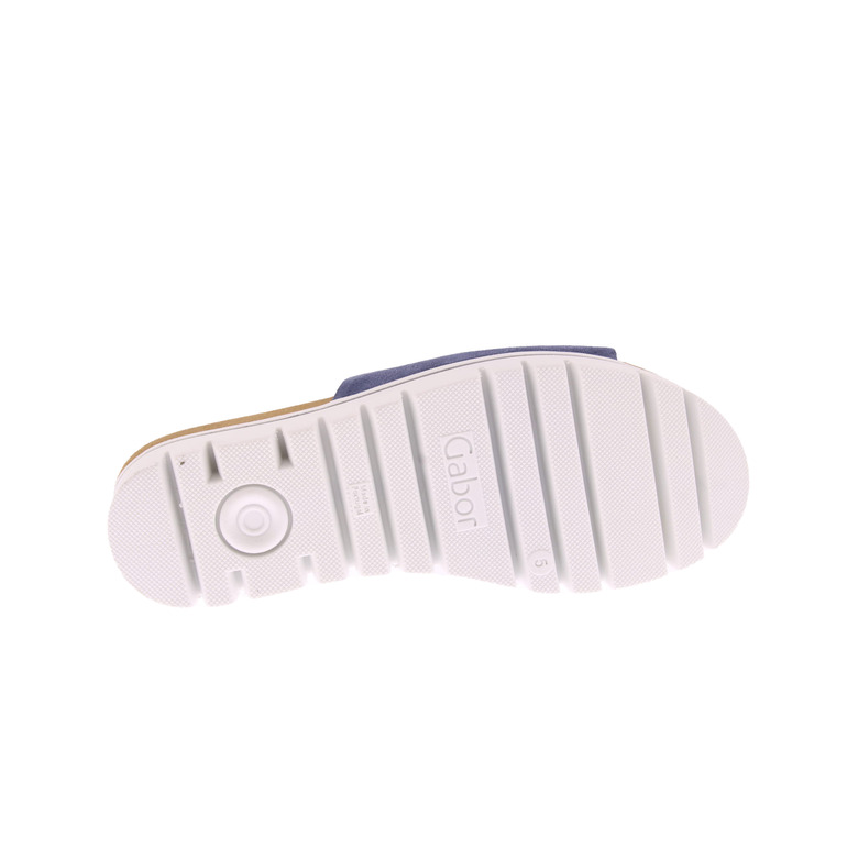 Gabor slippers blauw 5