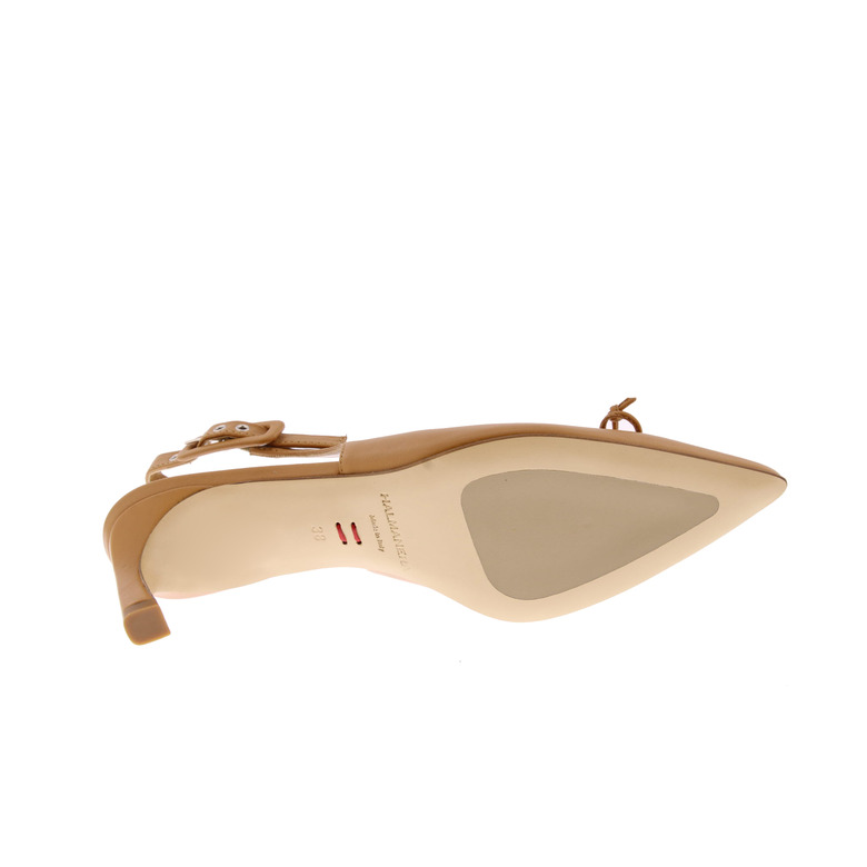 Halmanera slingbacks camel 5