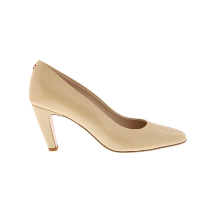 Halmanera pumps geel